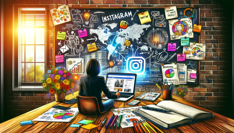 Instagram Marketing Strategy Development and Content Planning for Business.
