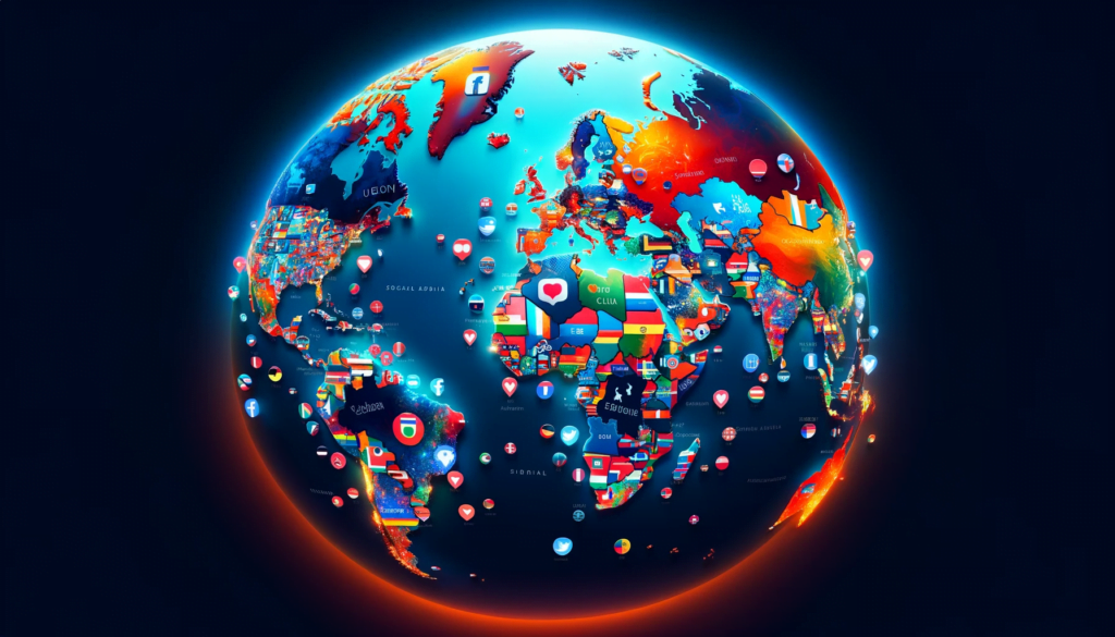 Global map showing diversity in social media privacy laws worldwide