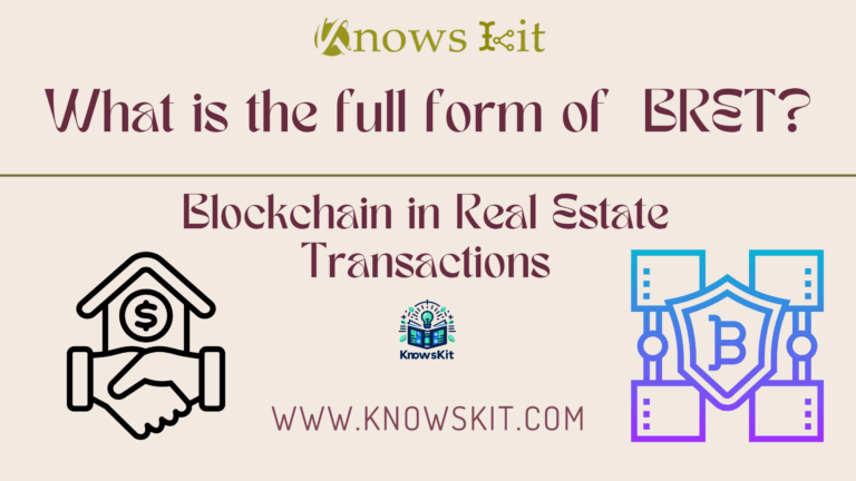 BRET: Blockchain in Real Estate Transactions