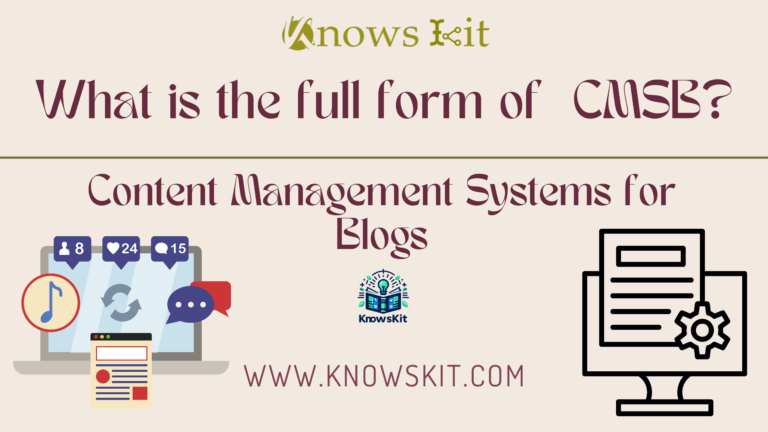 CMSB : Content Management Systems for Blogs