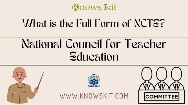 NCTE : National Council for Teacher Education