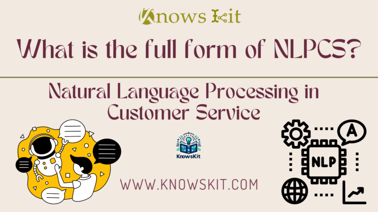 NLPCS : Natural Language Processing in Customer Service