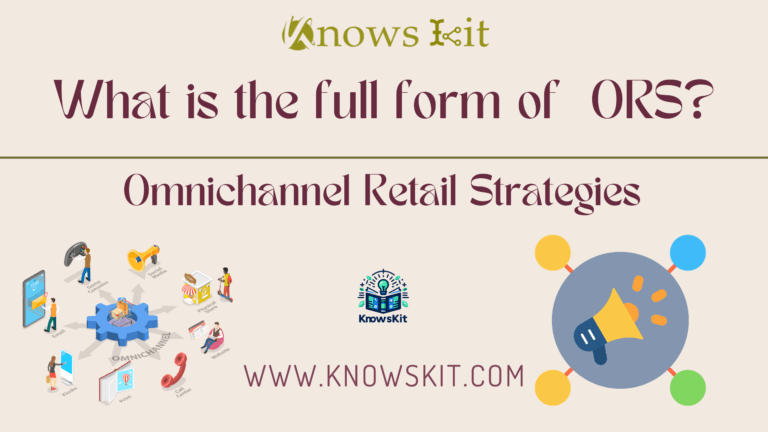 ORS : Omnichannel Retail Strategies