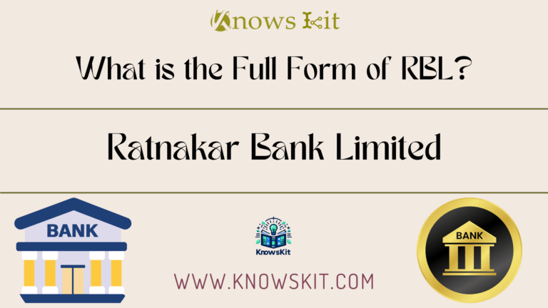 RBL: Ratnakar Bank Limited