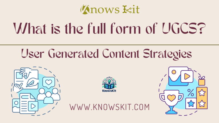 UGCS: User Generated Content Strategies