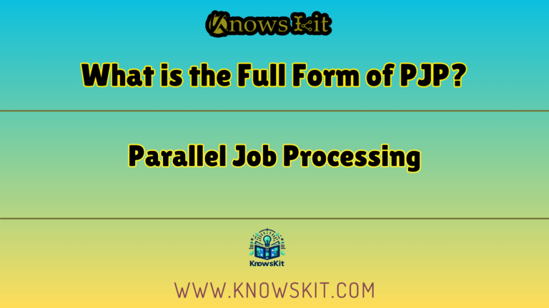 What is the Full Form of PJP