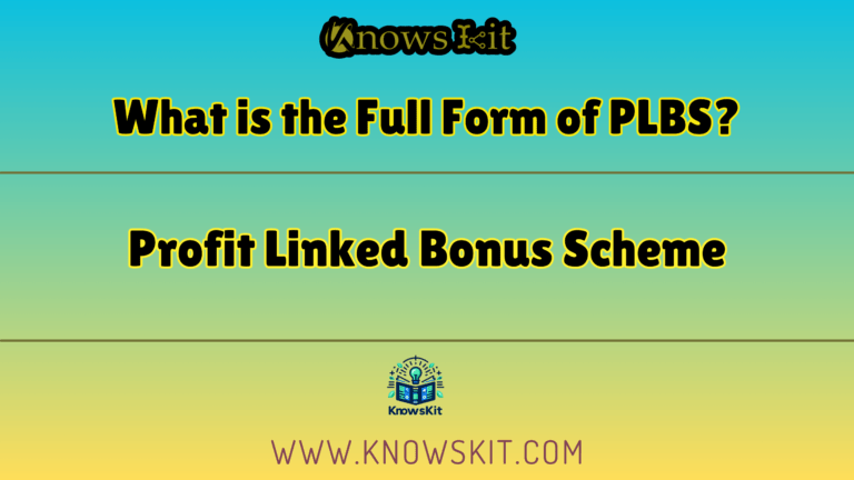 What is the Full Form of PLBS