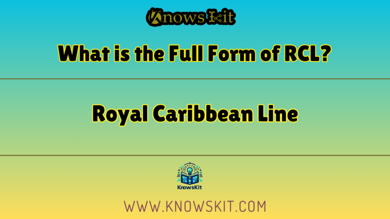 What is the Full Form of RCL