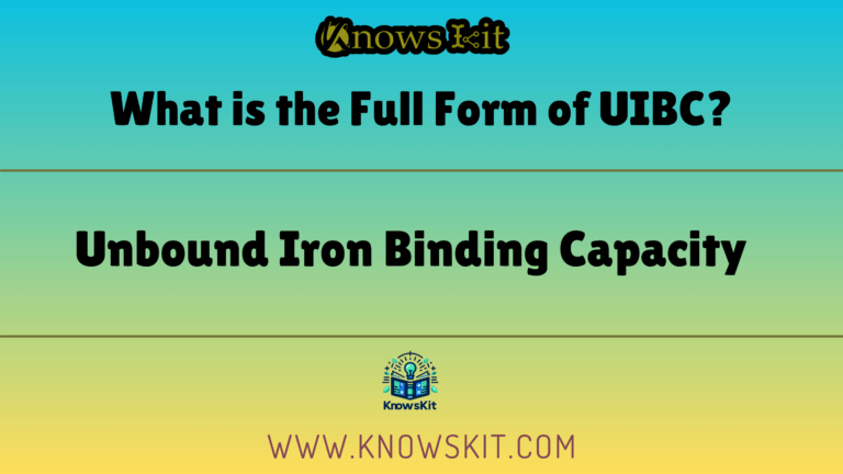 What is the Full Form of UIBC