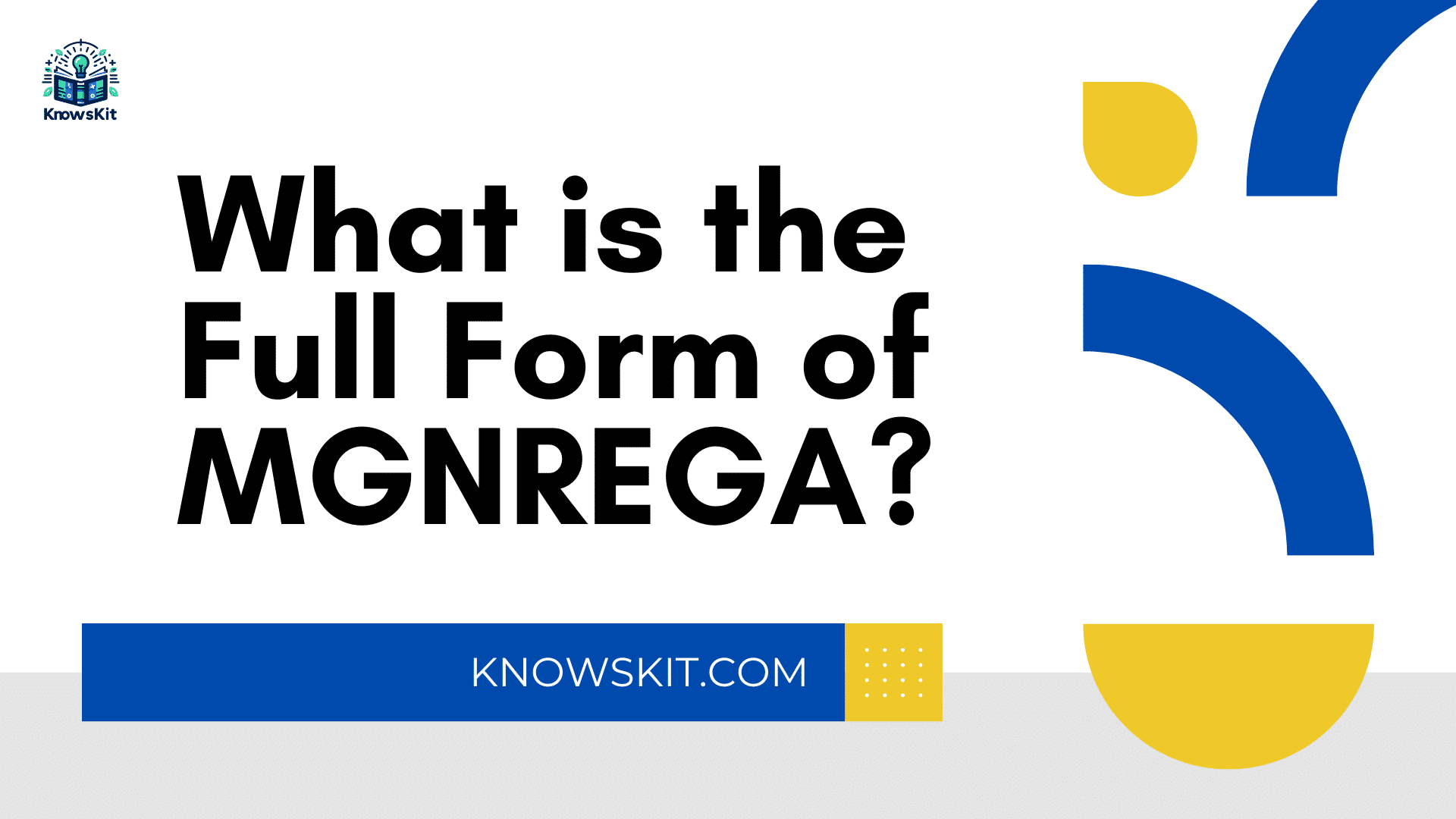 Full Form Of Mgnrega Full Form Of Mgnrega